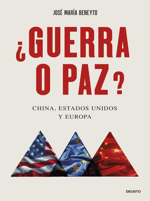 Title details for ¿Guerra o paz? by José María Beneyto - Available
